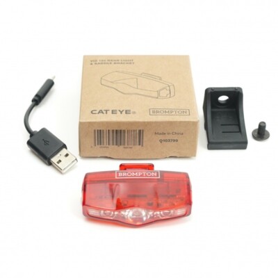 Brompton Cateye Viz 150 Saddle Light Rechargable 2024 model - RRP £30 - Q103799