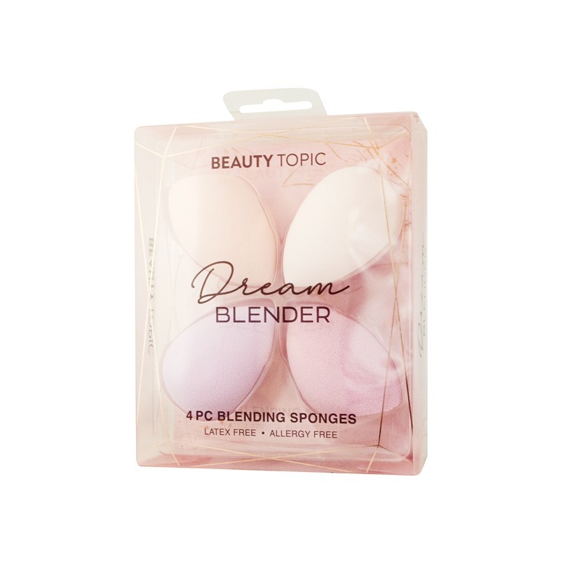 K BEAUTY COSMETIC BLENDER SPONGES 4 CT/PK #44102