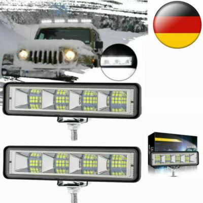 2x LED Arbeitsscheinwerfer 72W Rückfahrscheinwerfer Scheinwerfer 12V 24V PKW/LKW