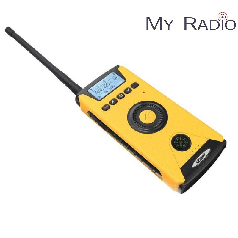CY-919 Two Way Radios Wireless Communaction Solar Charging Flashlight Compass