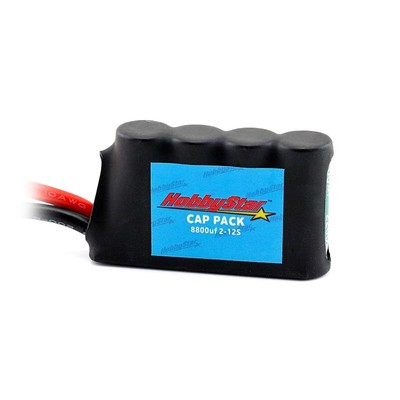 HobbyStar Capacitor Pack 8800UF 2-12S Cap Pack Buffer Protector Ripple RC Car