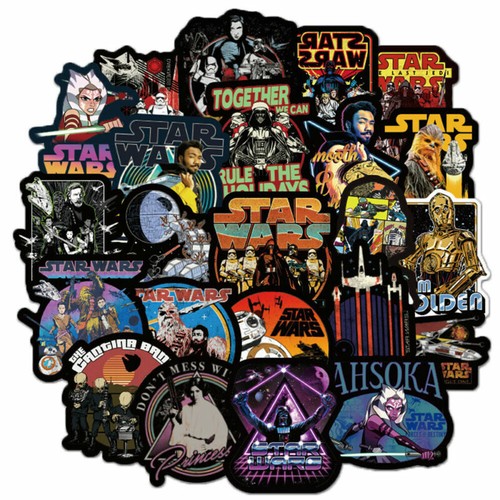 100 Star Wars Vinyl Stickers Bomb Car Laptop Skateboard Luggage Graffiti Decals