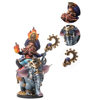 Mini Rajah 38mm Scale Collectible Figure Resin Miniature for War Games