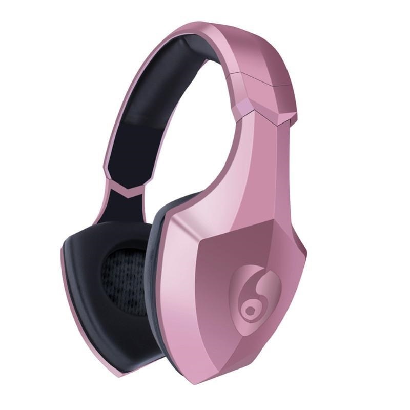Cuffia Stereo Headset S33 Wireless Bluetooth Senza Filo Con Led Luce Rosa hsb