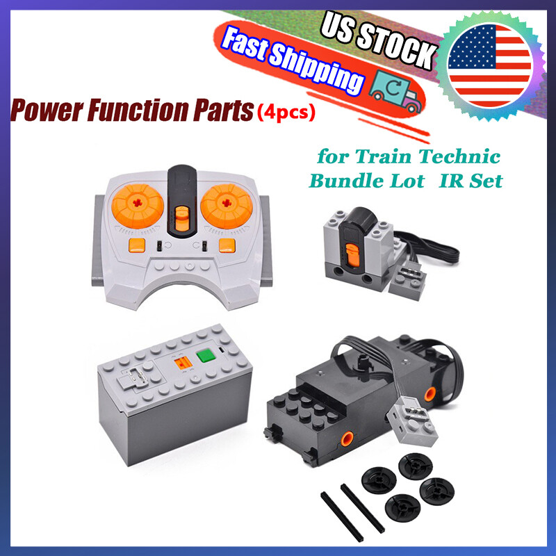 4x Power Functions Technic Parts Kit Battery Box Receiver Re