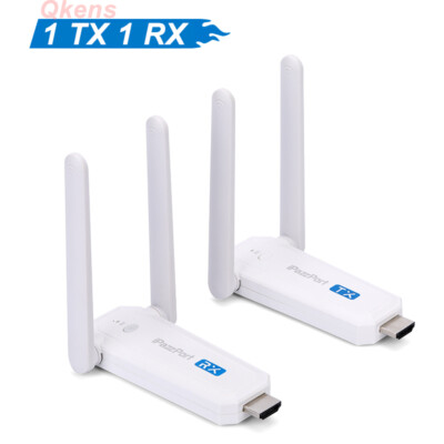 100m Wireless HDMI Extender Video Transmitter and Receiver Display for PC To TV