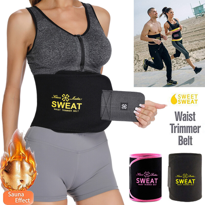 Premium Waist Trimmer for Men&Women Trainer Sweat Belt Body Shaper Slimmer Kit
