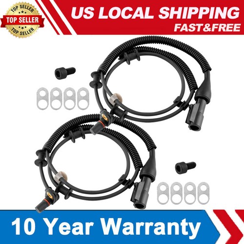 4WD Front Wheel ABS Sensor Speed Pair For Ford F150 Expedition Lincoln Navigator