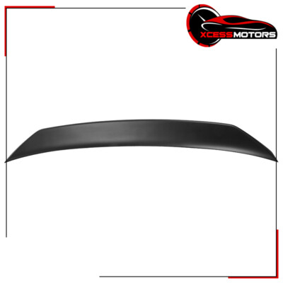 Fits 02-06 Acura RSX Ikon Style Matte Black Duckbill Rear Trunk Spoiler Lip