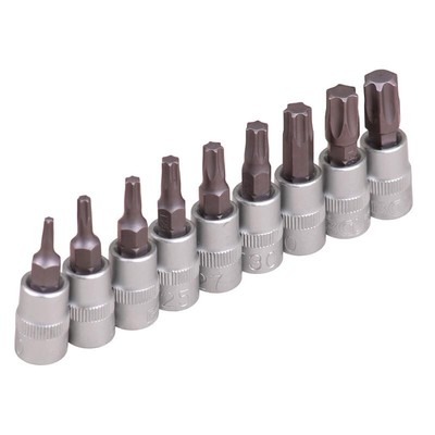 Innen Torx Nüsse 1/4 Steckschlüssel Satz Biteinsatz Innentorx Bits Bitset Bit