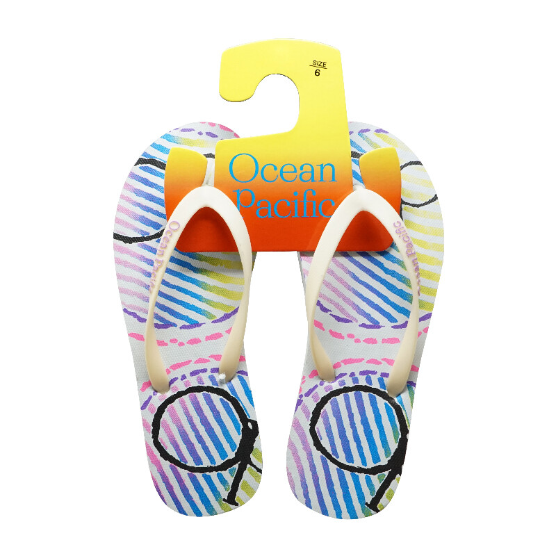 

OP OCEAN PACIFIC ЖЕНСКИЙ ПЛЯЖ ШЛЕПАНЦЫ ПЛЯЖНАЯ ПРОГУЛКА, Multicolor