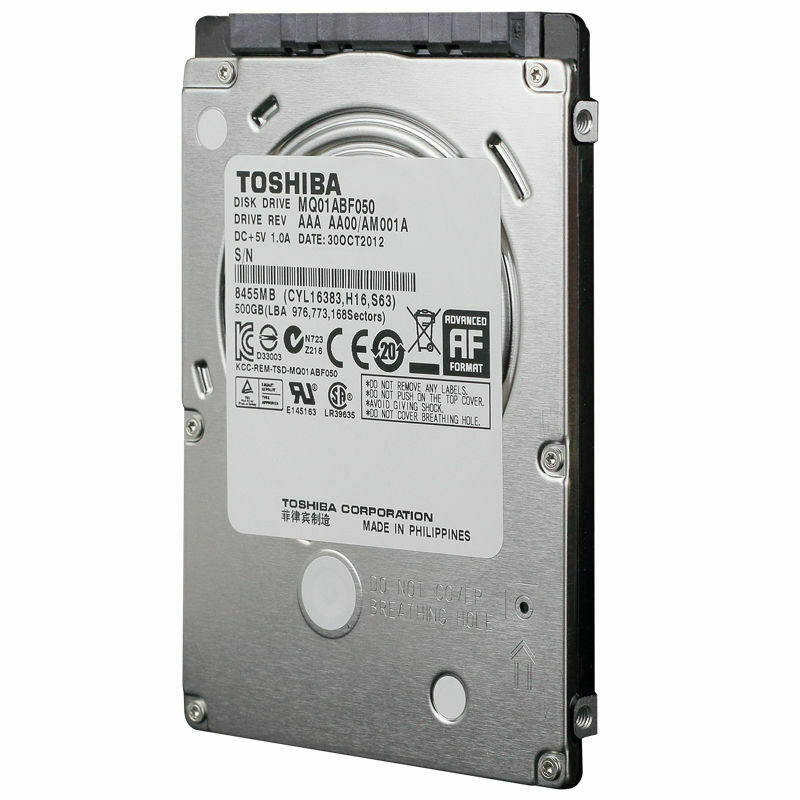 (NEW) TOSHIBA 500GB 2.5" 5400RPM SATA LAPTOP PC HARD DRIVE HDD MQ01ABF050