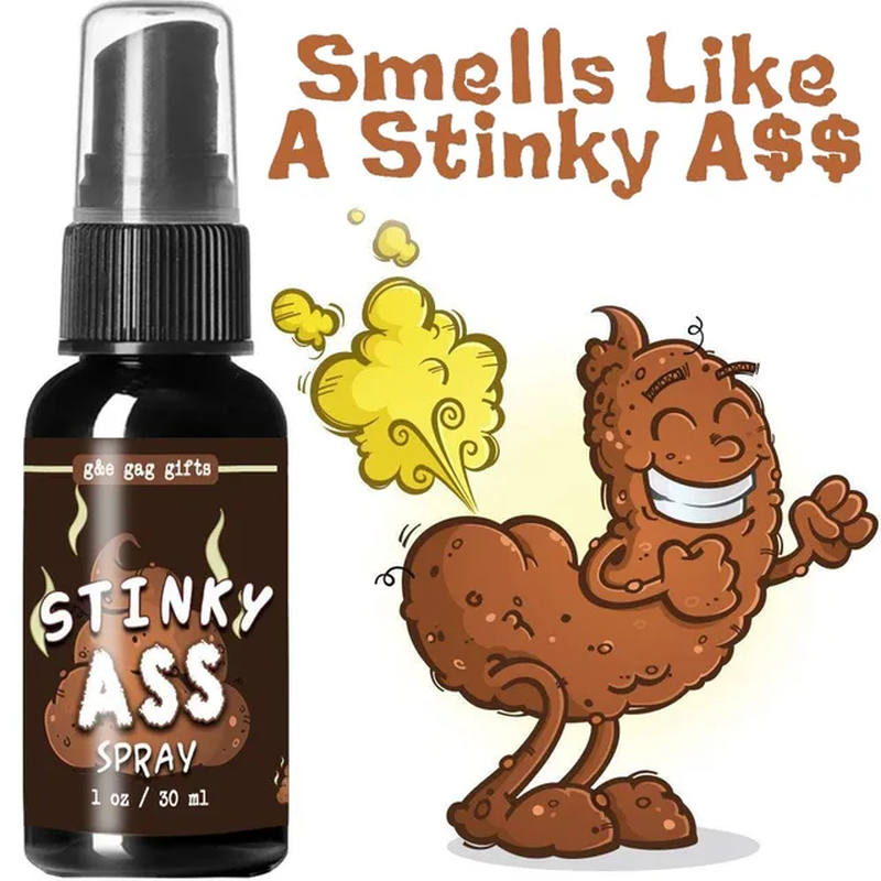 30Ml/Bottle Novelties Liquid Fart Gag Prank Joke Spray Can Stink Bomb Smelly Sti