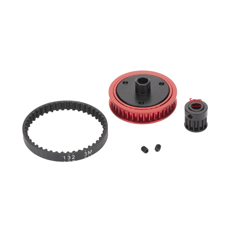 1/10 RC Car Belt Drive Transmission Gear For Axial SCX10& SCX10 II 90046 Gearbox