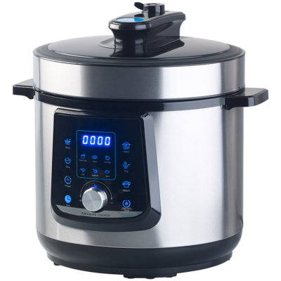 Sichler Programmierbarer 11in1-Schnellkochtopf, 5 l, 1.000 W, bis 70 kPa Druck
