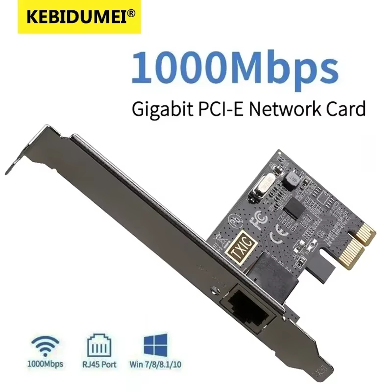 1000Mbps PCI-E To RJ45 Network Card RTL8111e/f Chip Gigabit Ethernet PCI Express
