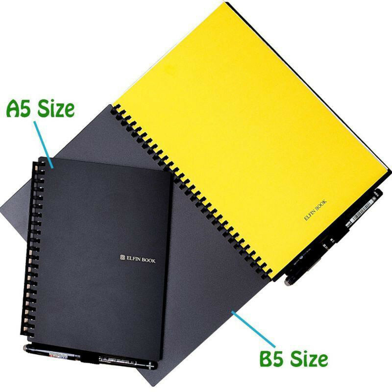 Calendars Planners Elfinbook Smart Notebook Pilot Pen Microwave Erasable Executive Bundles Reusable Business Industrial