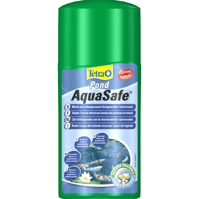 Conditionneur Eau Tetra Pond Aquasafe 250 Ml Pour Poissons De Bassin Aqua Safe