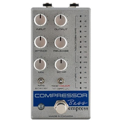 New Empress Effects Bass Compressor Silver 691295