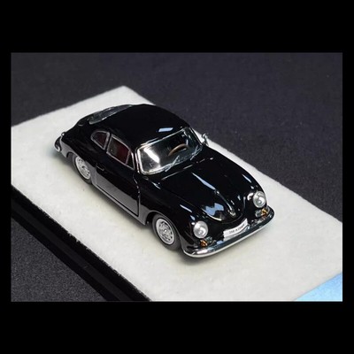 PGM 1:64 Scale Porsche 356 Black Limited Diecast Car Model Fully Open Pre-sale
