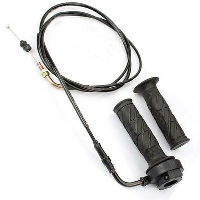 Universal For Gy6 50cc-150cc Hand Grip Moped Scooter + Throttle Line Cable Cords