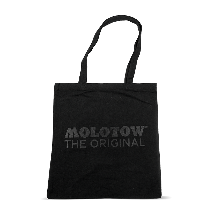 MOLOTOW Heavy Cotton Spray Paint Can Tote Bag Graffiti Art Paint Marker Supplies