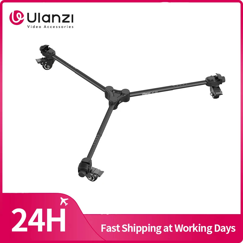 Portable Tripod Pulley Base for AT-01/TT51 Tripod for Camera Smartphone Photogr