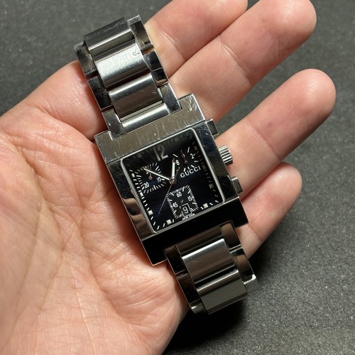 GUCCI 腕時計 7700M GUCCI グッチ 7700M スクエアフェイス 腕時計 ステンレス