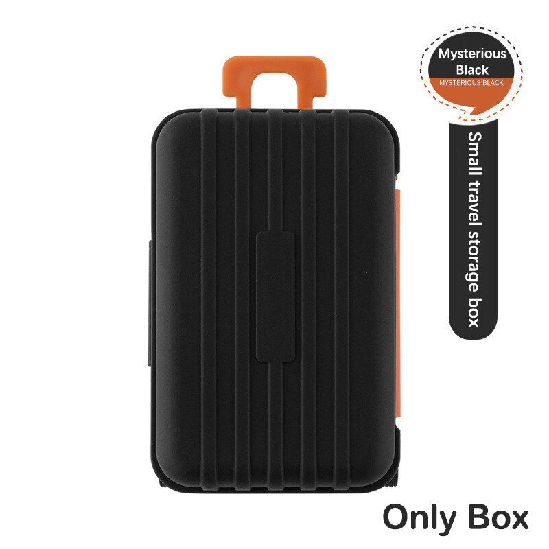 12Pcs/Set Nail Clippers Manicure Pedicure Set Creative Luggage Shape