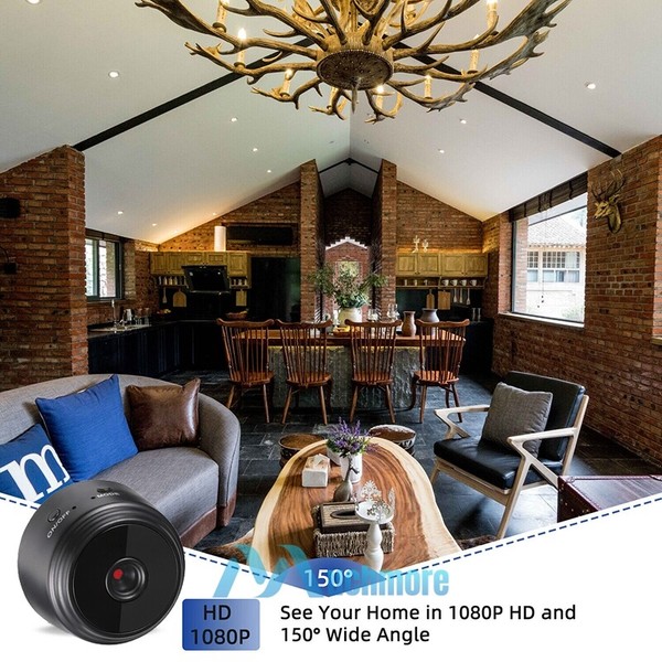 1080P WiFi Wireless IP Camera Mini Security Spy Hidden Cam with Audio Live Feed - Image 31