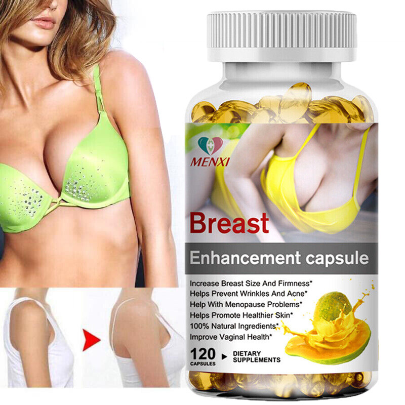 120 X PURE PILLS BIGGER BREAST BUTT ENHANCEMENT CAPSULES BUST ENLARGING 5000MG