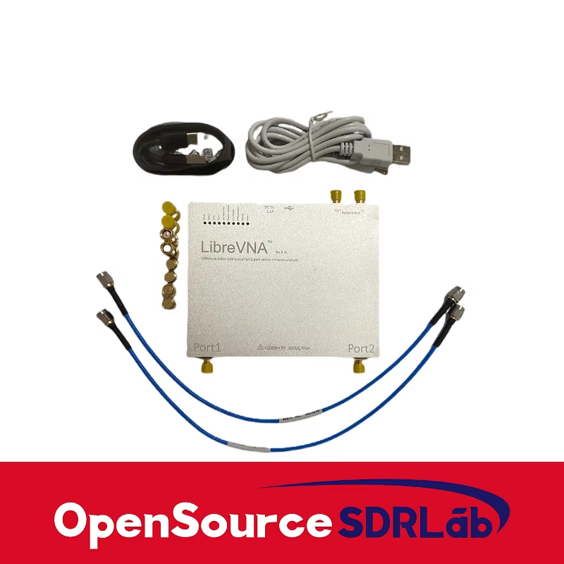 OpenSourceSDRLab LibreVNA 100kHz - 6GHz USB based full 2-port vector network ana