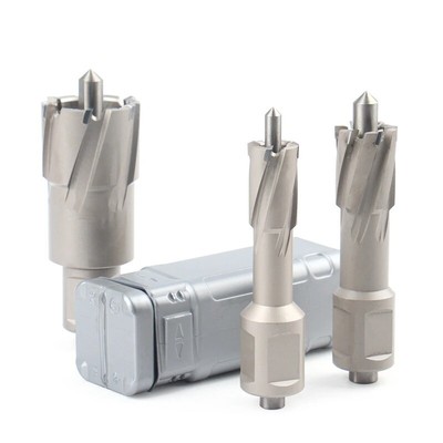 Metal Hollow Core Drill Bit Annular Alloy Hole Saw Iron Stainless Steel Cutter