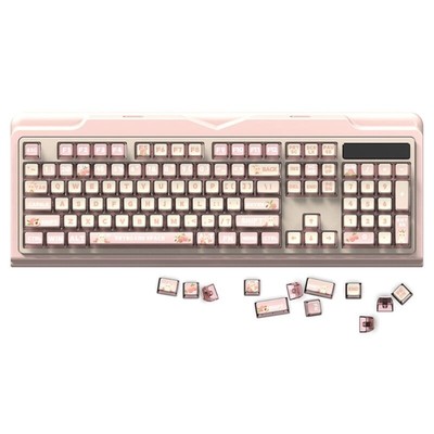 116Keys Cartoon Puddings Keycap ASA PBT Translucents Mechanical