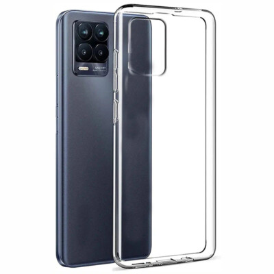 Ultra Thin Clear Case For Realme 9 7 8 6 Pro Plus C3 C55 C21 C25 C53 Phone Cover