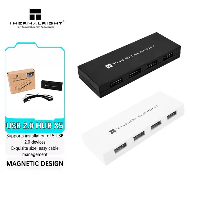USB 2.0 HUB X5 5 ports 9-pin USB hub solves the problem of insufficient USB 2.0