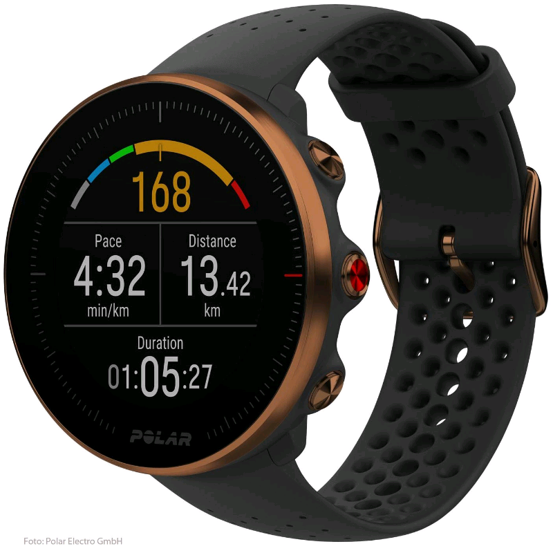 polar vantage m running power