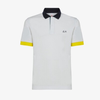 

Мужская палка Sun68 White A33114 Polo 3 Color Way Эл. Вс 68 E2023
