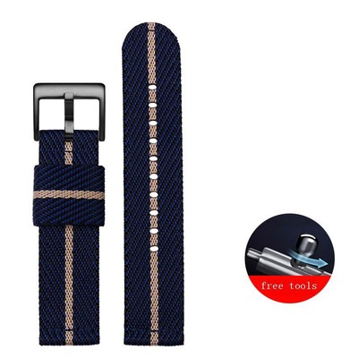 Men's Nylon Watch Strap Fit For Casio G-Shock PRW-6600 PRG-600YB PRG-650 GA2000