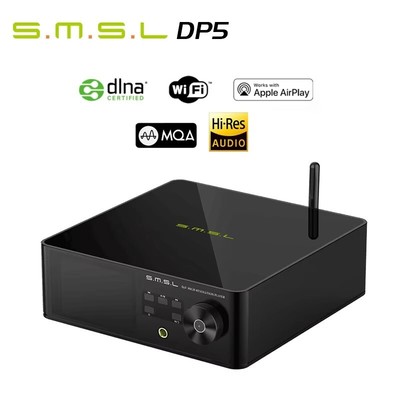 SMSL DP5 MQA Decoding HIFI Network Music Player ES9038ProDSD256 Bluetooth Player