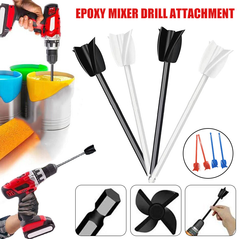 Paint Mixer Drill Attachment Helix Mixer Paint Epoxy Resin Plastic Stirrers '