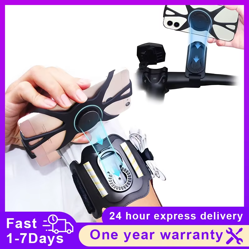 Running Armband Wristband 360°Rotatable Phone Holder For IPhone 14 13 12 11 Pro