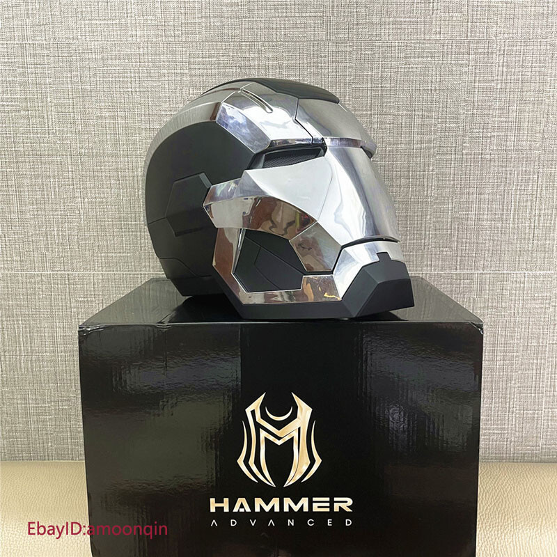 New Iron Man Helmet MK5 1/1 Voice-controlled Transform Prop