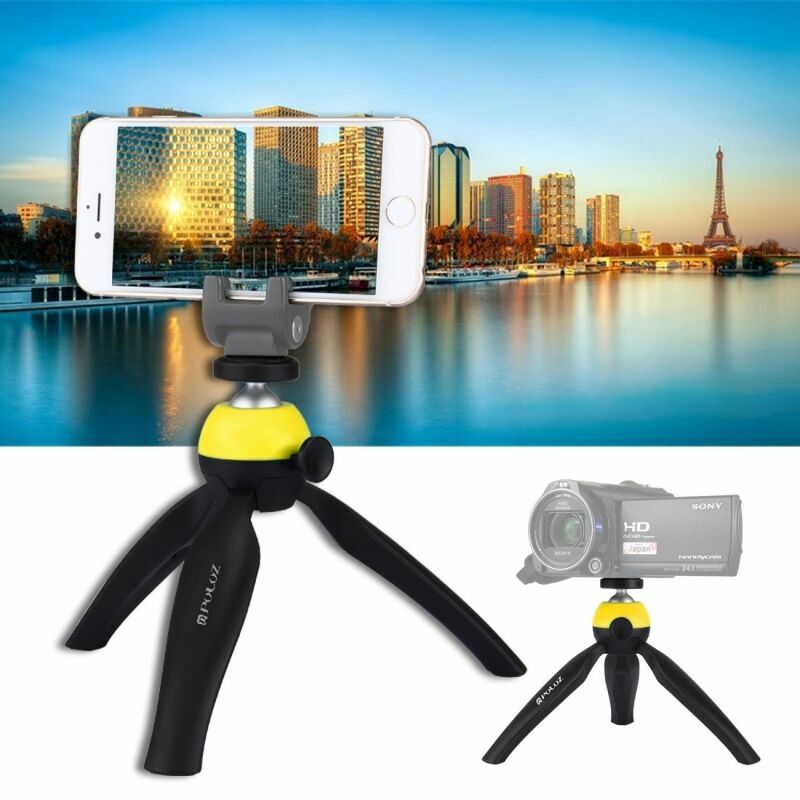 PULUZ Pocket Mini Tripod Mount with 360 Degree Ball Head for Smartphones GoPro