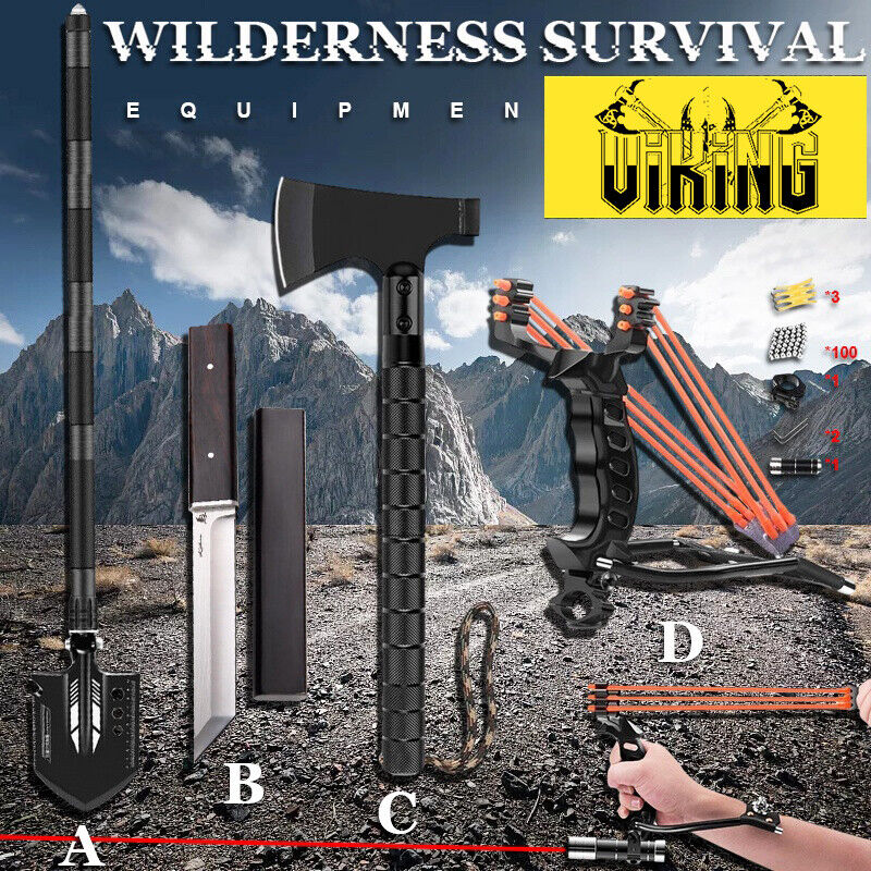Tactical Survival Camping Gear Outdoor Hunting  Self-defense Emergency Equipment