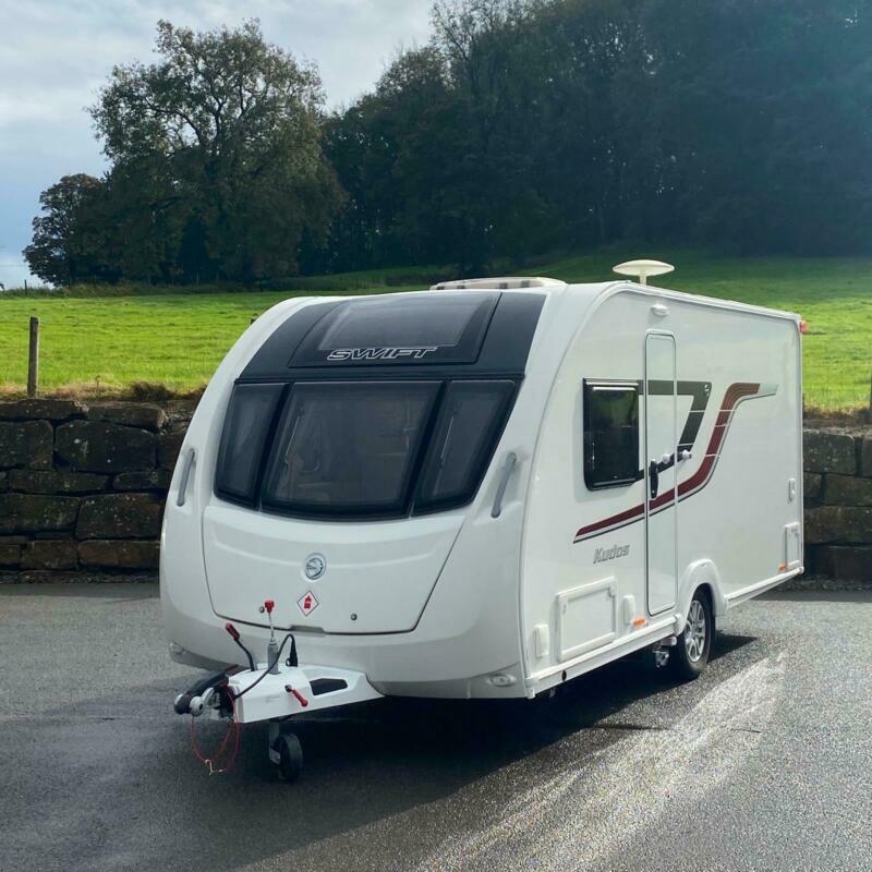 2016 Swift 470 Alpine 4 Kudos Special Edition 4 berth with motor