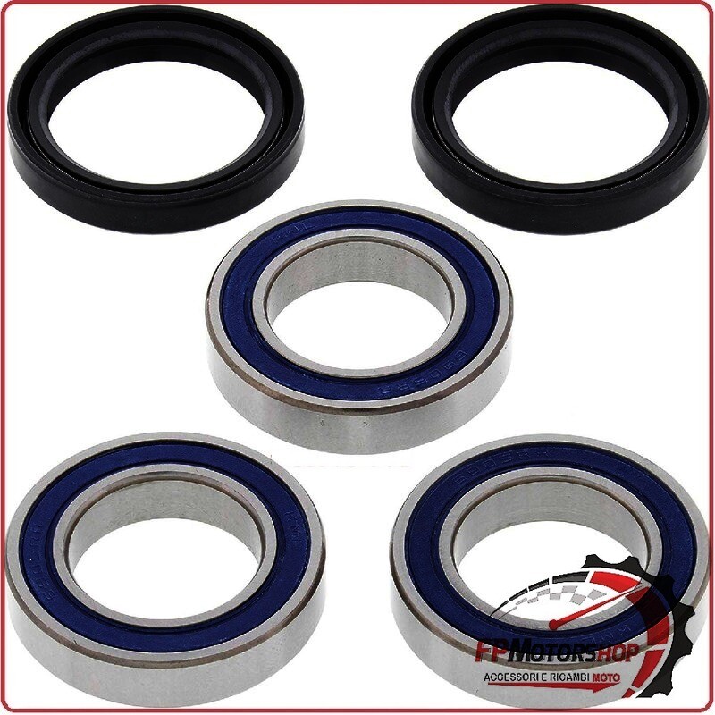 KIT CUSCINETTI RUOTA PER YAMAHA YZ 250.250F 450F KAWASAKI KX 125 WRP WY>25>1406