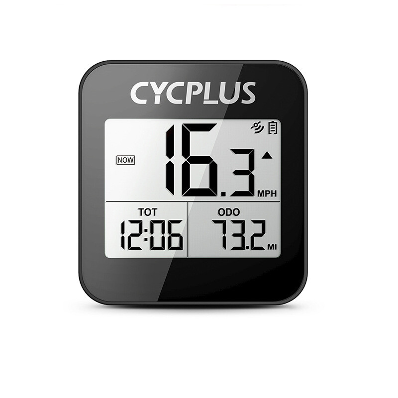 CYCPLUS Wireless GPS Bike Speedometer Odometer Rechargeable IPX6 Waterproof