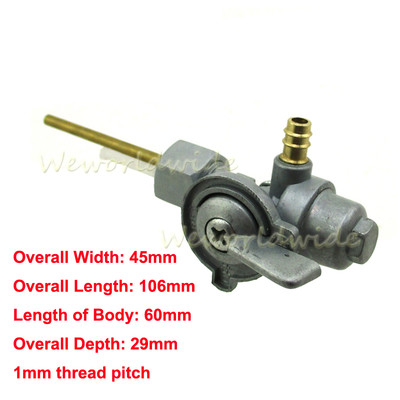 Fuel Valve Petcock For Yamaha TT500 TT500 TT-500 1976-1981 MX125 MX100 1974 1975