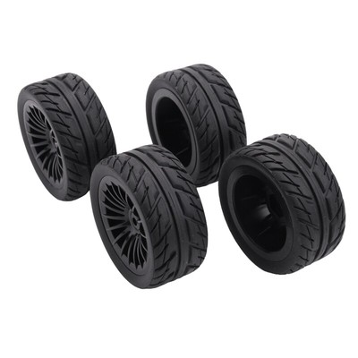 1X(4Pcs Rubber Tires Tyre Wheel for SG1603 SG1604 SG 1603 UDIRC UD16014105